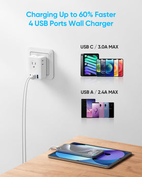 Kakyanill adapter ideal for hotels and apartments worldwide.