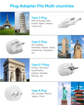 Kakyanill 3ft extension cord neatly wrapped for easy packing.