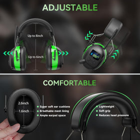 Carrying bag included with Kalence earmuffs for storage and transport
