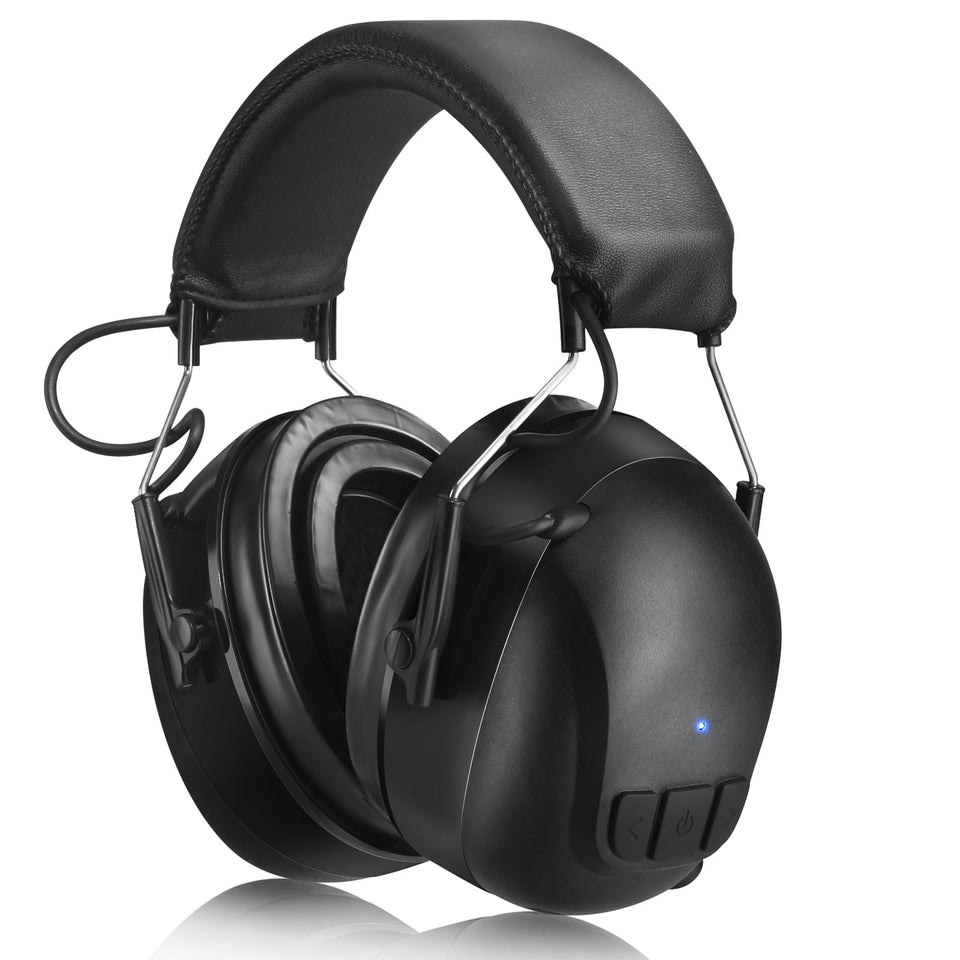 Kalence Gel Ear Pads provide cushioned comfort for extended mowing sessions.
