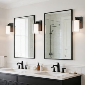 Kalium hallway and staircase sconces brighten passageways safely.