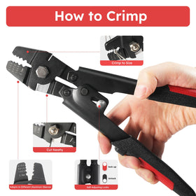 KALLSDY complete kit with tools, cable, sleeves and thimbles