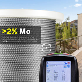 KALLSDY 500 ft spool stays organized, ready to cut to length.