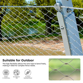 KALLSDY stainless steel thimbles 50pcs for secure load points