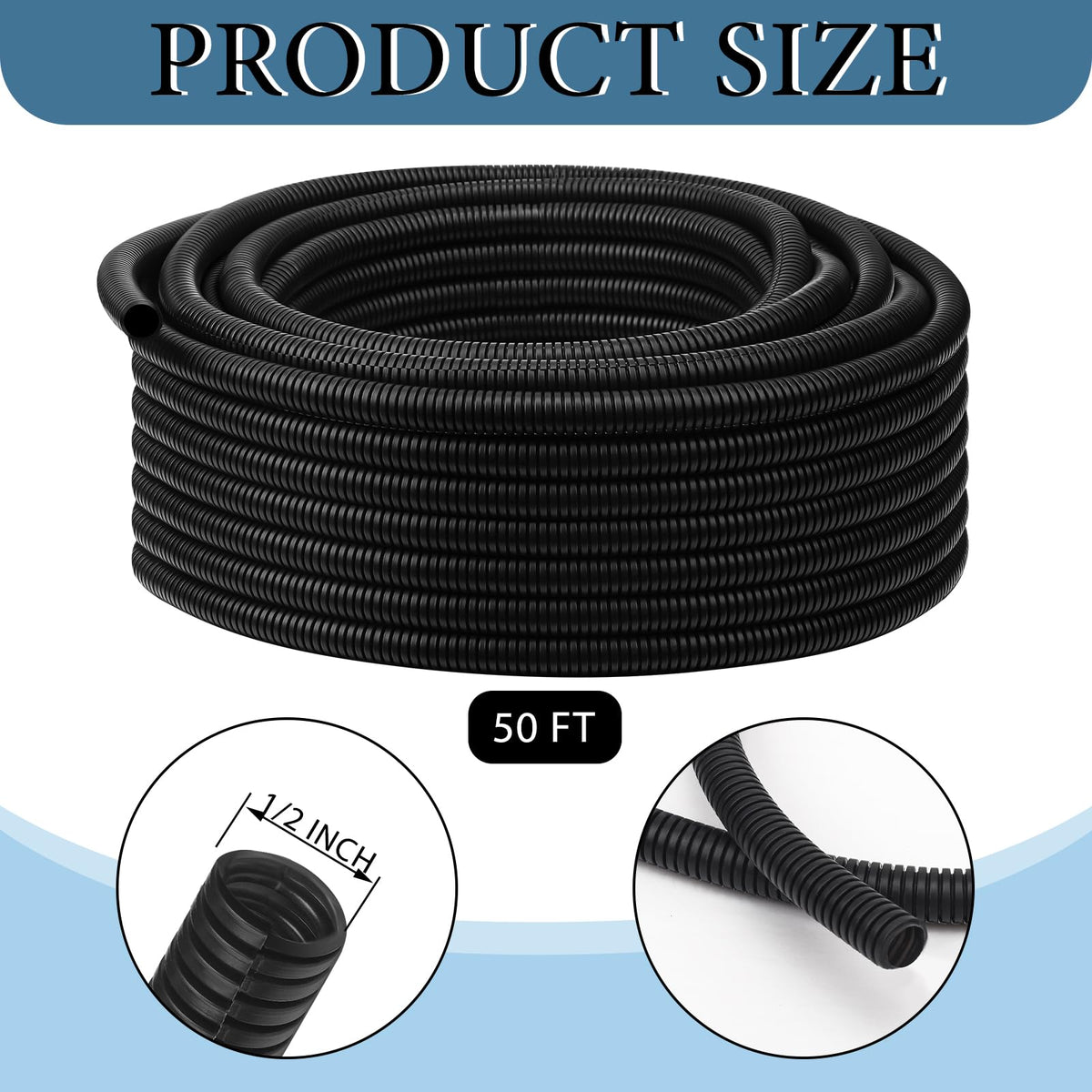 Kanayu high-temperature split tubing accommodates a wide range of wiring