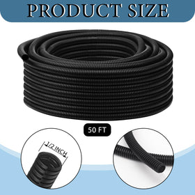Kanayu high-temperature split tubing accommodates a wide range of wiring