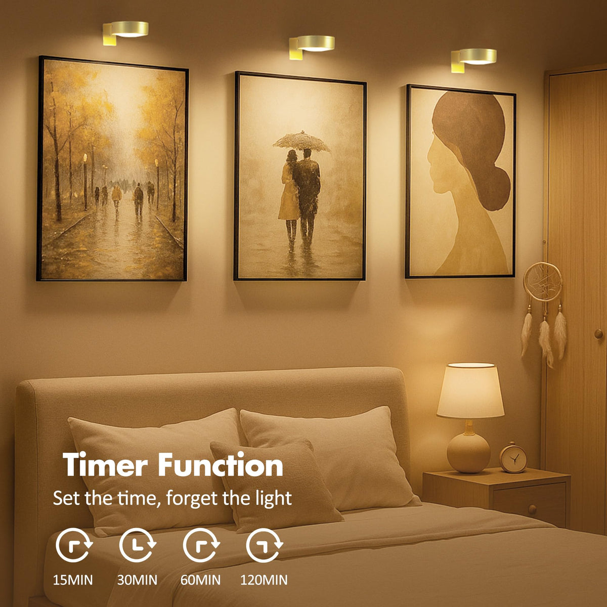 Kandicyar ideal for kitchen, bathroom, closet and office lighting accents