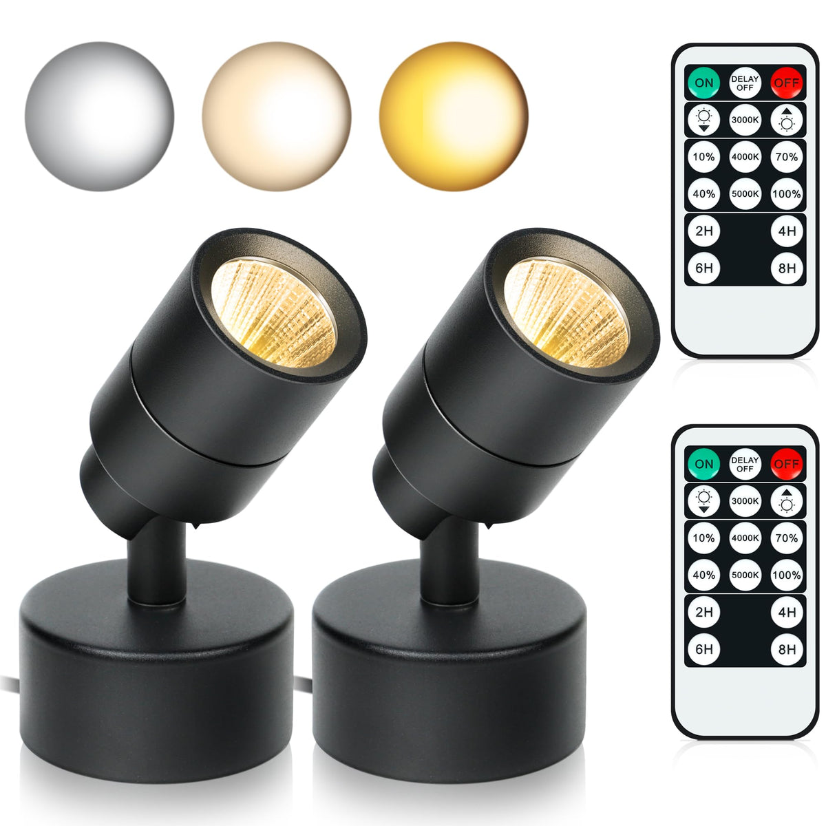 Kandicyar LED spotlight wall-mount accent lighting for artwork