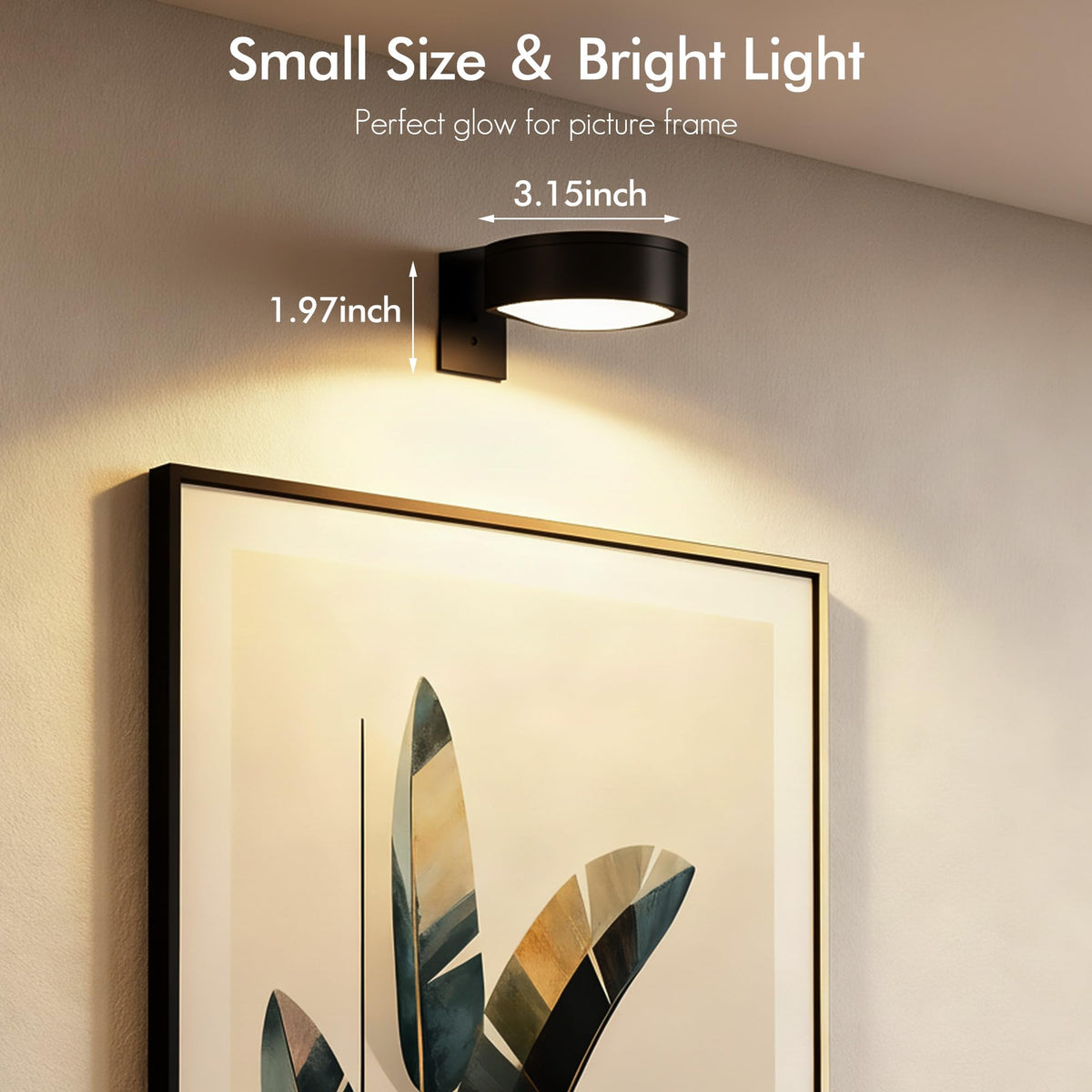 Kandicyar wireless puck light suitable for cabinets and closets