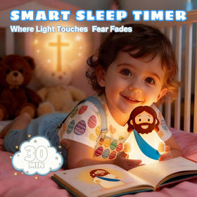 KangTen CHEN Jesus Night Light dimmable LED for adjustable bedside ambience.