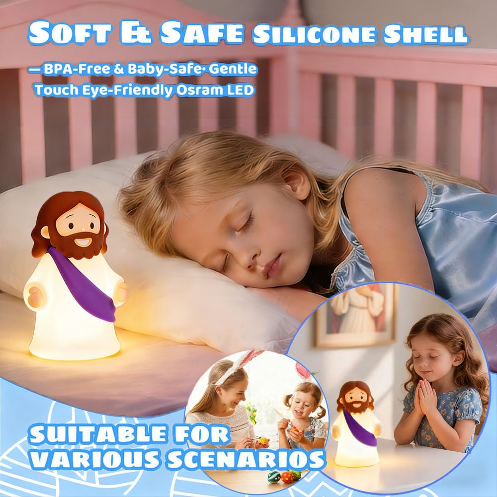 KangTen CHEN Jesus Night Light battery compartment ready for recharge.