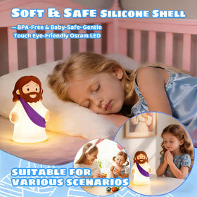 KangTen CHEN Jesus Night Light battery compartment ready for recharge.
