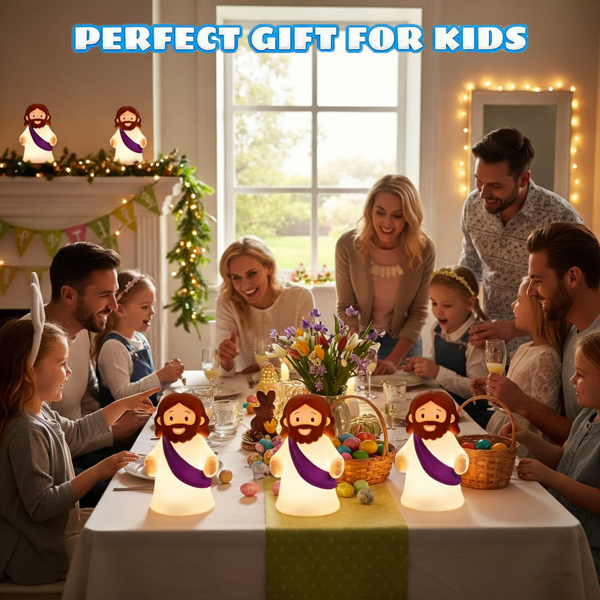 KangTen CHEN Jesus Night Light makes a thoughtful religious gift.