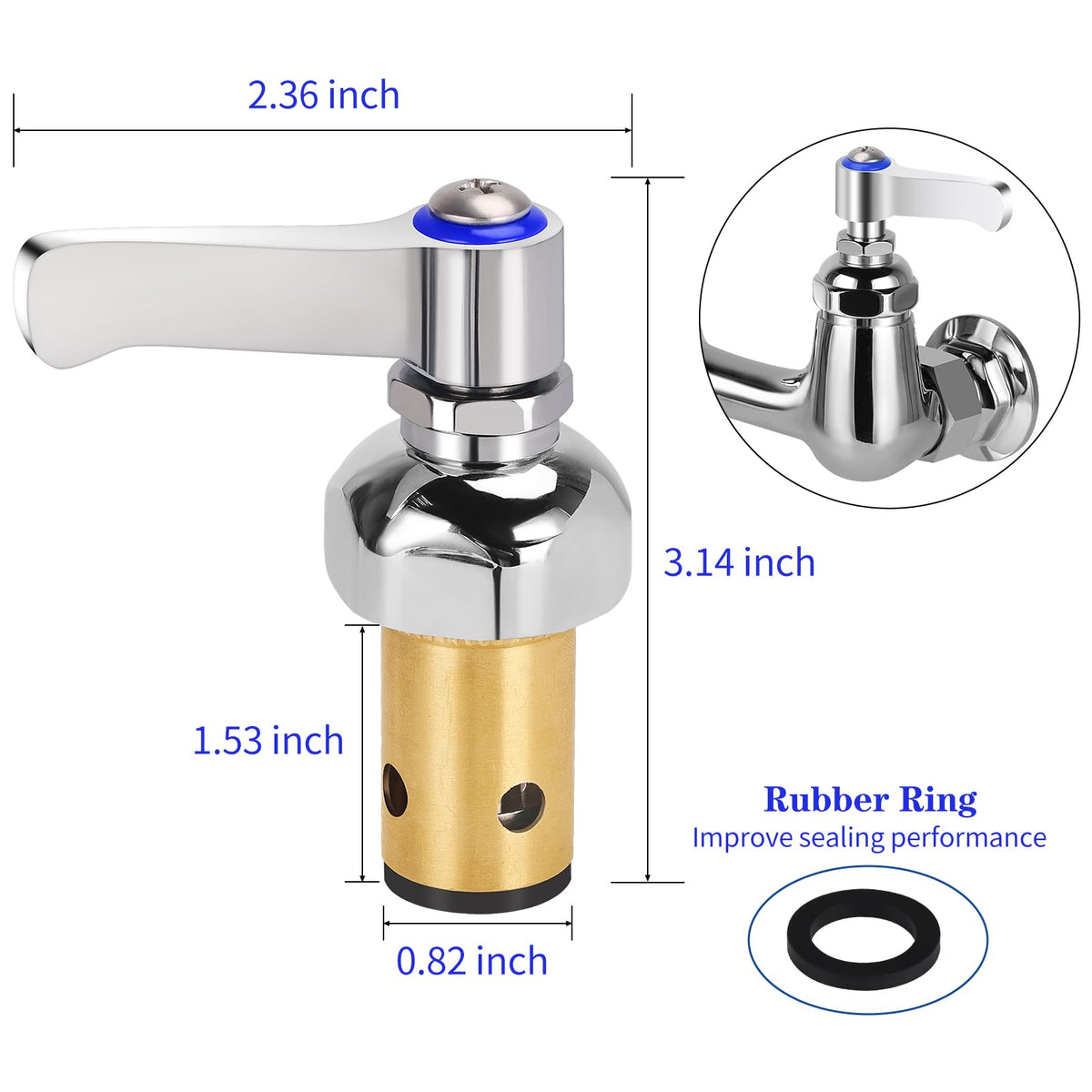 KANONEY spindle assembly packaging shows replacement kit contents