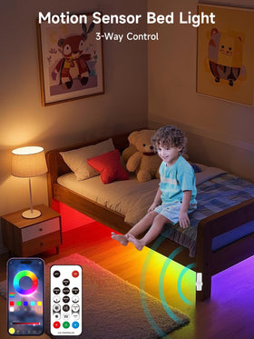 Kantutoe LED strip app control interface for quick color and brightness changes