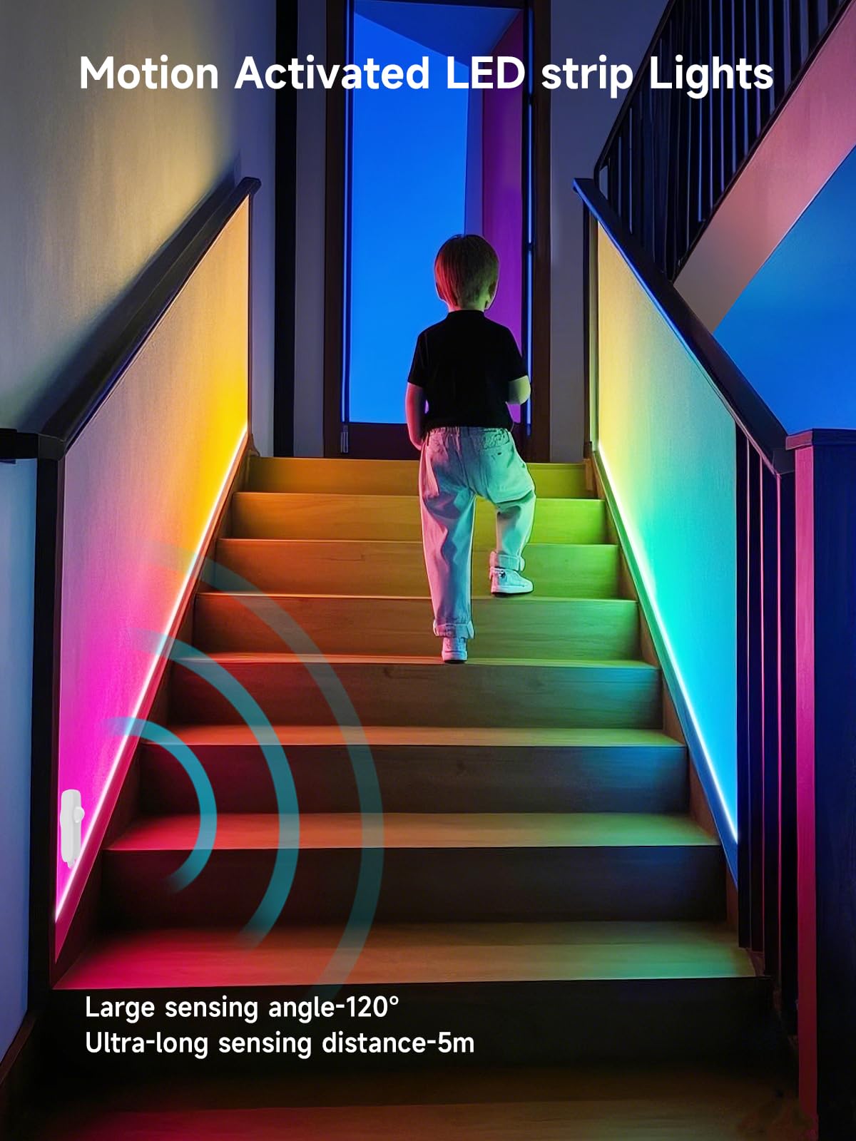 Kantutoe sensing range 120 degrees detects presence quickly