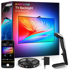 KANTUTOE camera-sync backlight mirrors on-screen colors for immersive viewing