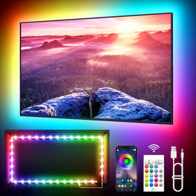KANTUTOE TV lights with remote control for quick mood changes during movie nights.
