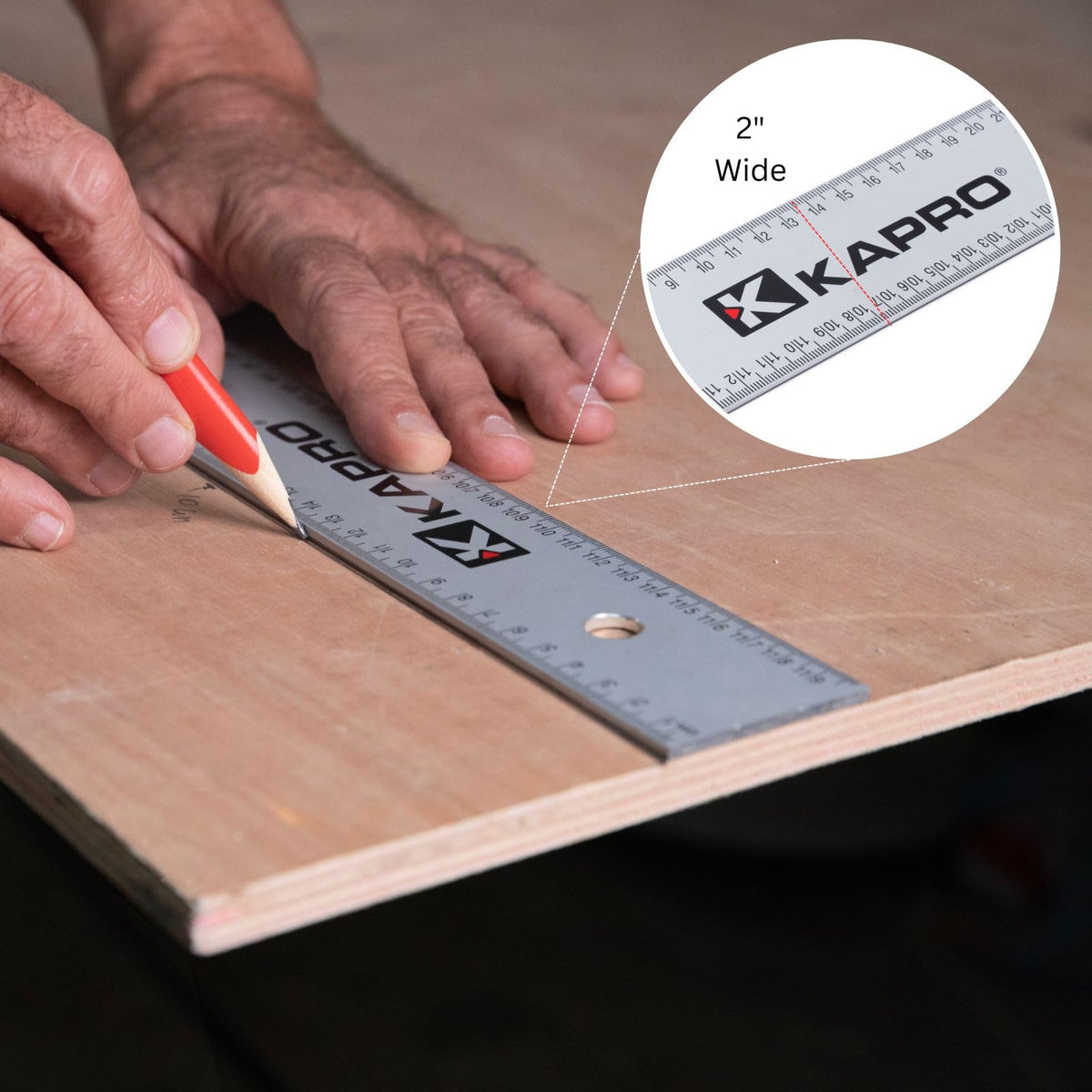 KAPRO 308 contractor grade tool supports reliable measurements in carpentry and drafting.