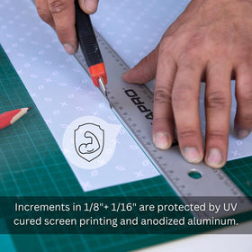 KAPRO 308 wear-resistant printing ensures legible numbers over time.