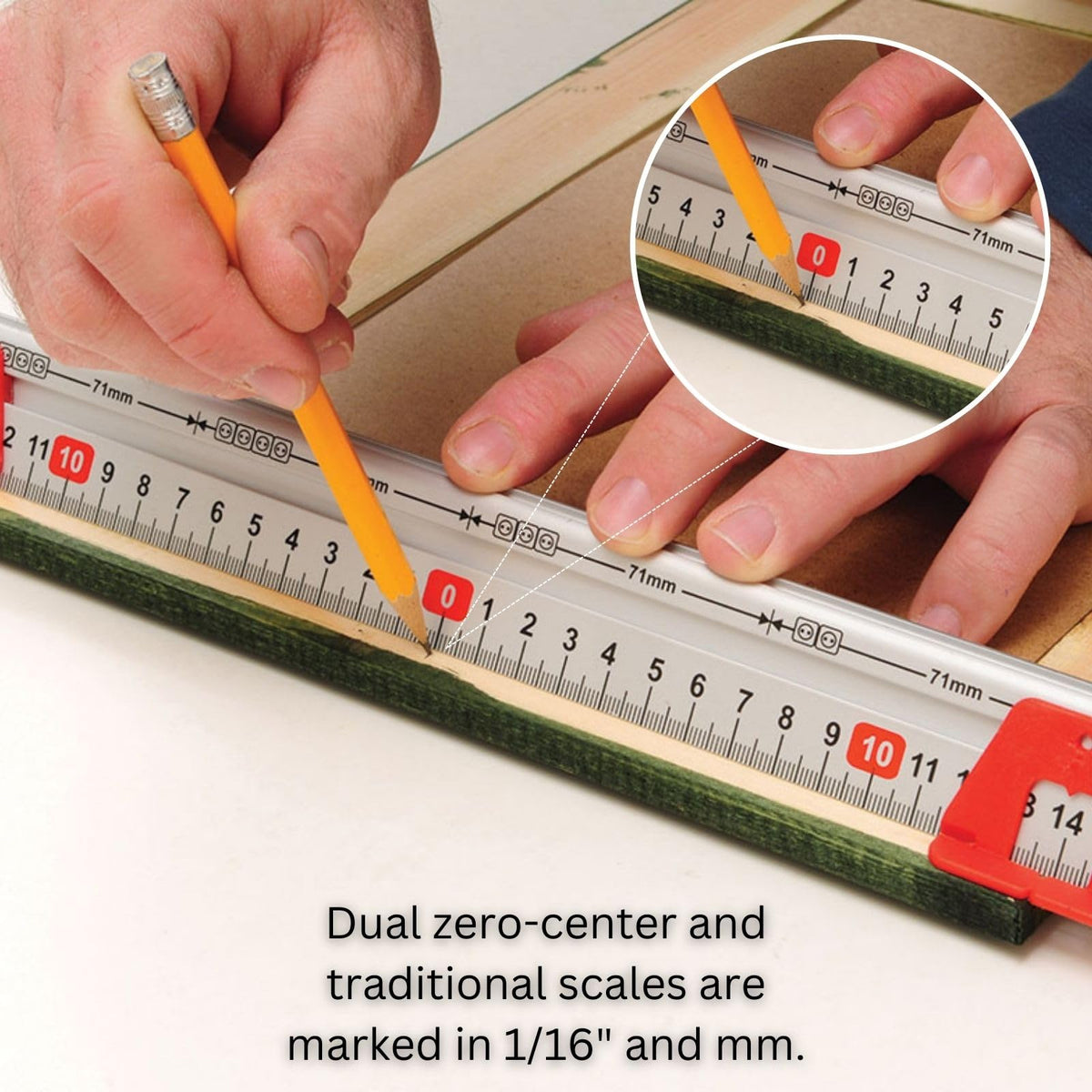 Kapro 313 Measure Mate drill bit gauge simplifies size checks.