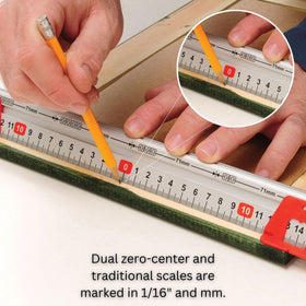 Kapro 313 Measure Mate drill bit gauge simplifies size checks.