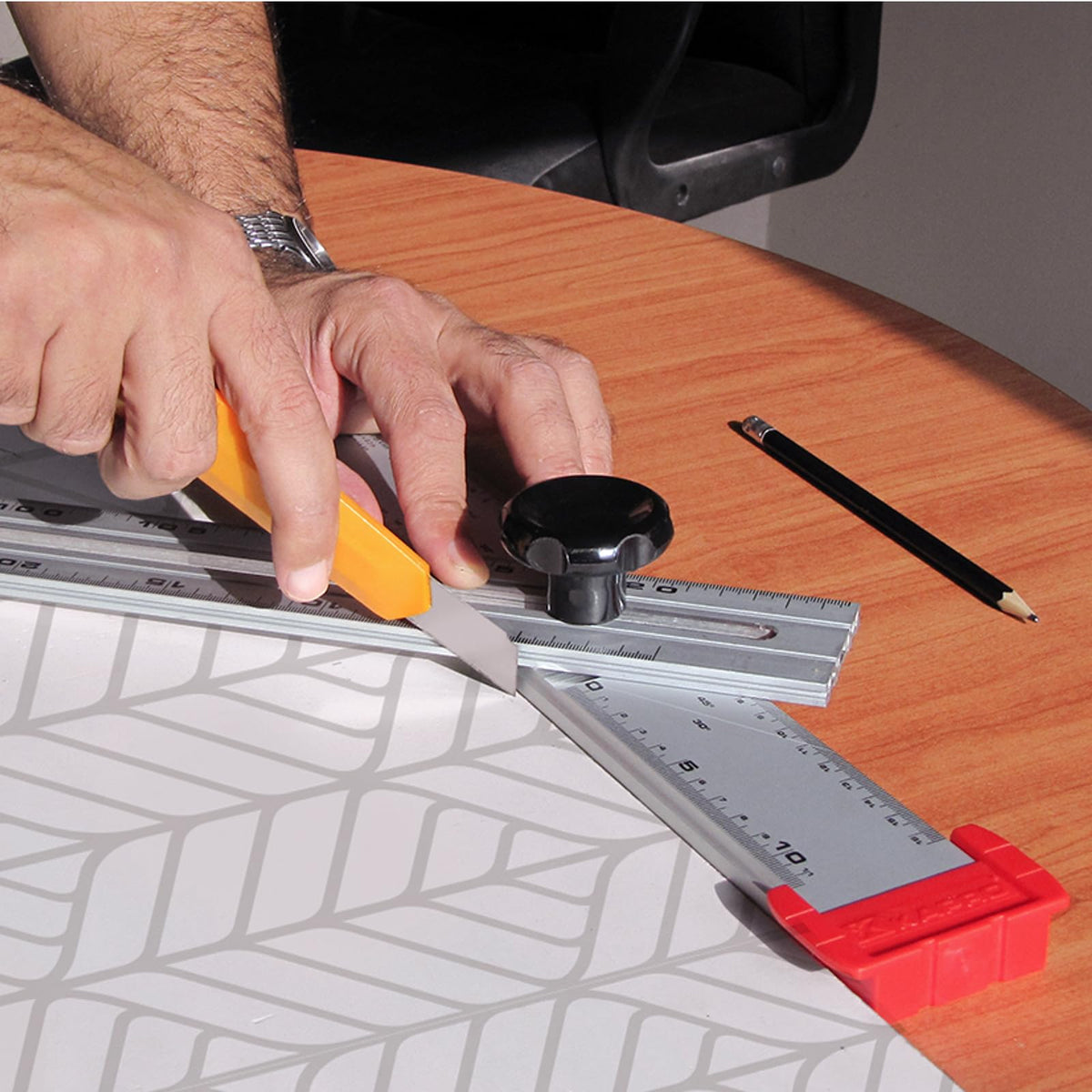 KAPRO 317 48-inch professional T-square on site