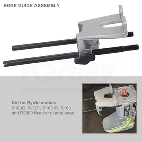Karbay Edge Guide Assembly easy-adjust knob enabling quick setup