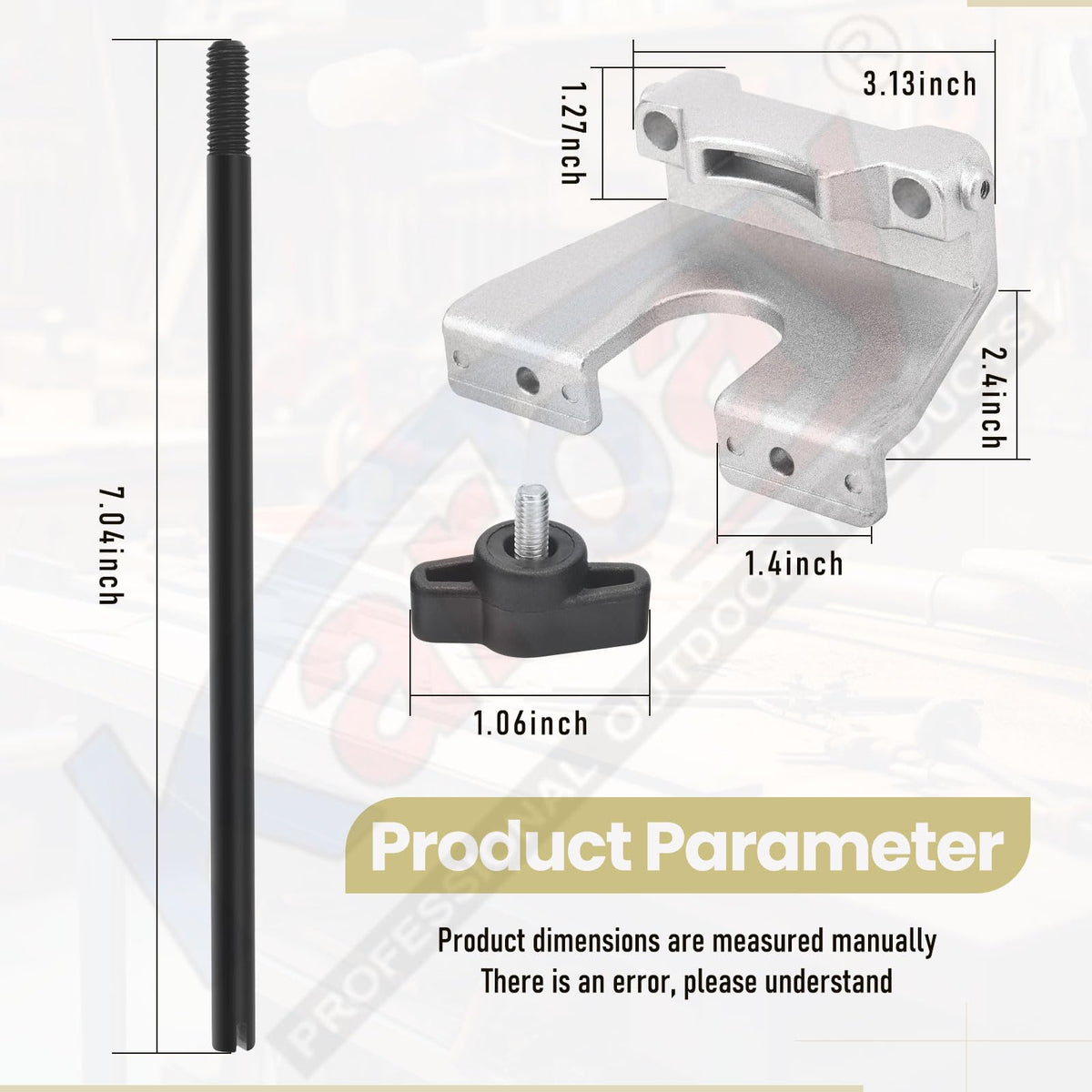 Karbay Edge Guide Assembly side view showing stable alignment