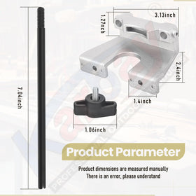 Karbay Edge Guide Assembly side view showing stable alignment