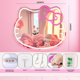 Karc Cat Neon Light brightening a girls room as a playful centerpiece