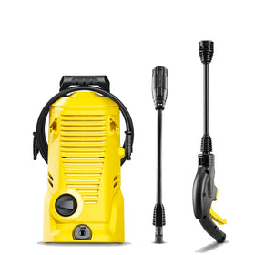 Kärcher K 1 compact pressure washer for patios and cars.