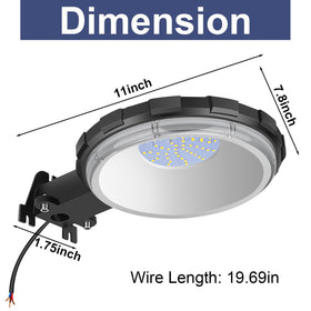 Karjoefar LED barn light IP65 rugged protection against rain and dust.