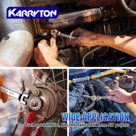KARRYTON wrench set suited for motorcycles, bikes, automotive projects
