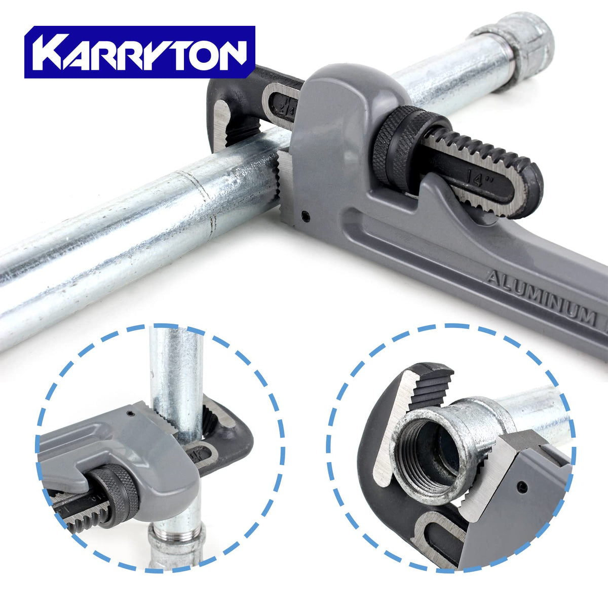 KARRYTON anti-rust coated wrench highlights durable surface protection.