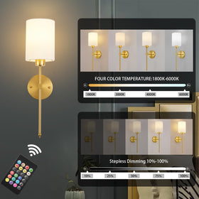 KARTOOSH wall sconce neutral white offers balanced light for living spaces.