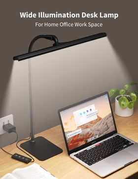 Kary desk lamp gooseneck shows flexible height for versatile lighting