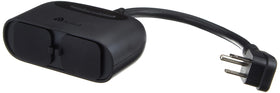 Kasa IP64 weather-resistant outdoor plug protecting against dust and splashes.