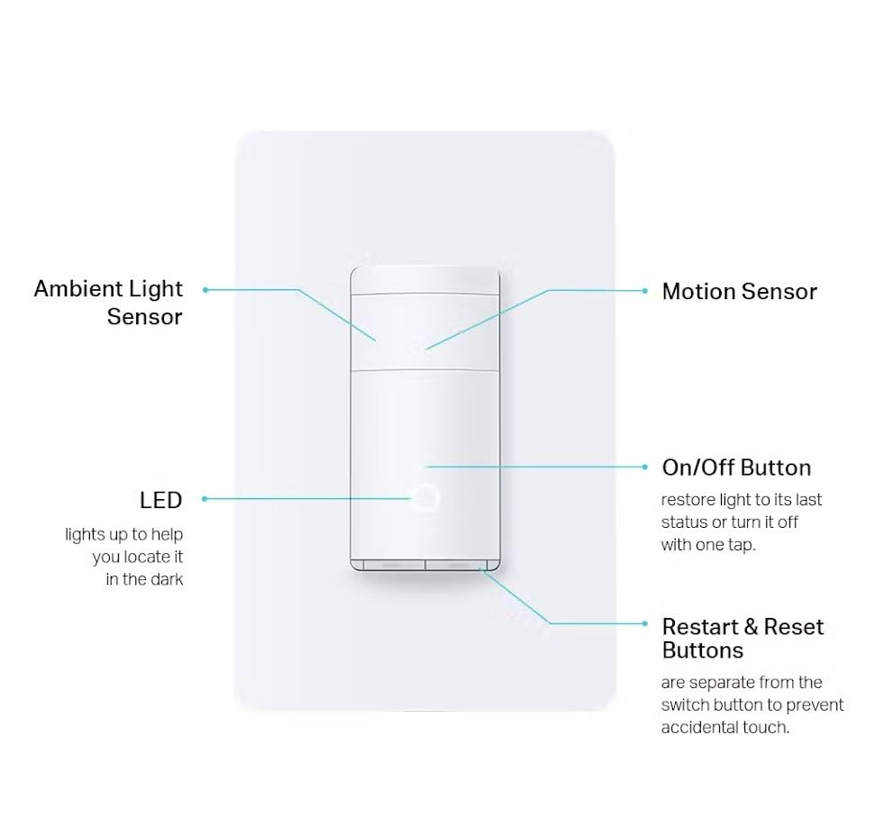 Kasa KS200M voice control works with Alexa and Google Assistant