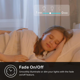 Kasa app control and schedules for remote lighting management