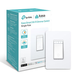 Kasa KS225 dimmer switch front view for sleek design and quick room lighting control