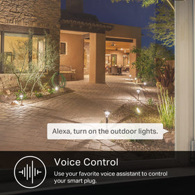 Kasa Smart Outdoor Plug EP40 app remote control for pool pumps.