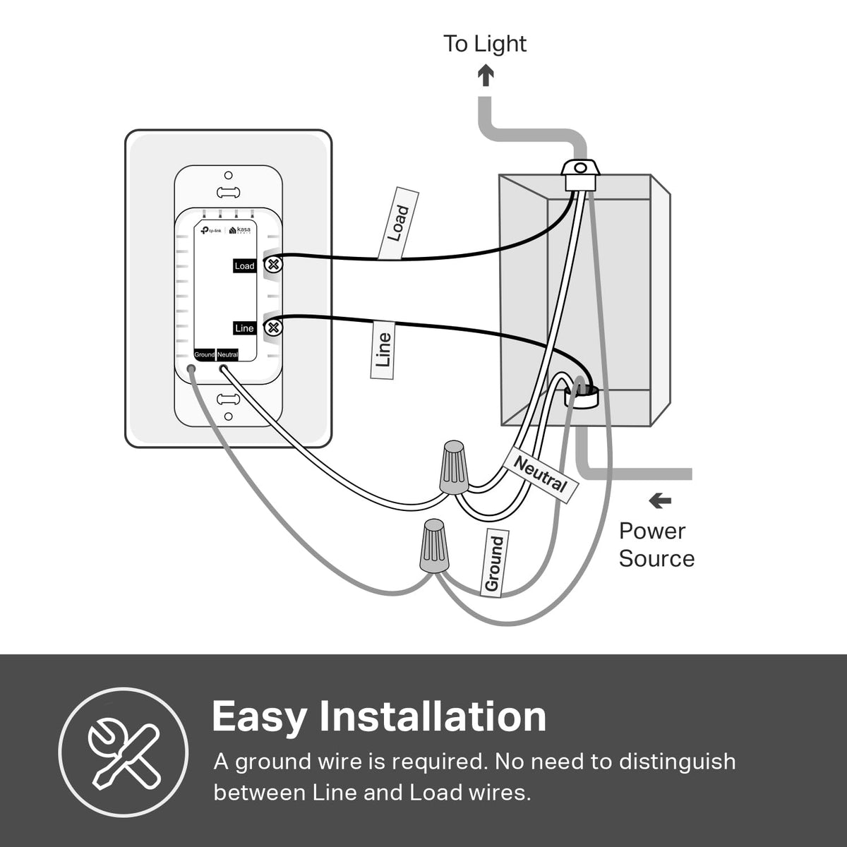 Kasa Smart HS220-LA UL-certified safety materials for peace of mind