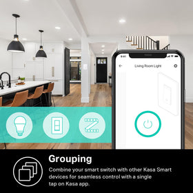 Kasa Smart HS220 scene and schedule features for daily ambiance