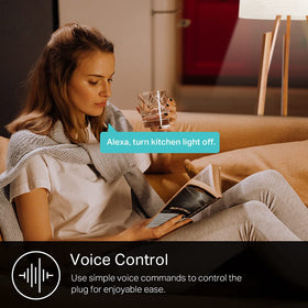 Kasa Smart EP10P2 two-pack arranged for two rooms or devices
