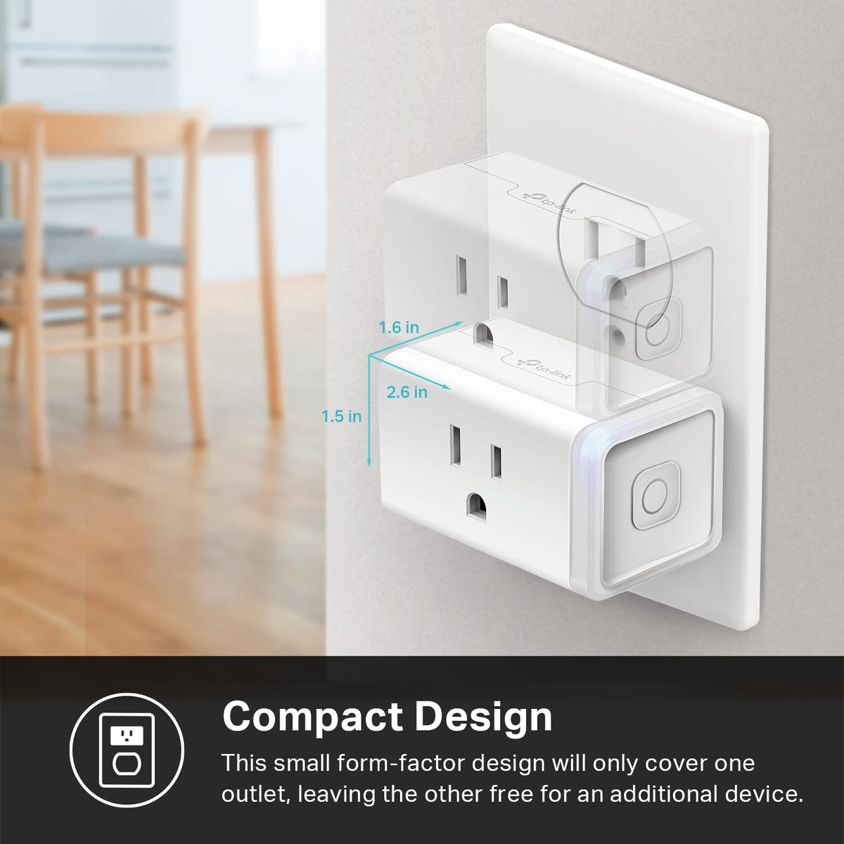 UL-certified, flame-retardant EP25P4 plug for safe use.
