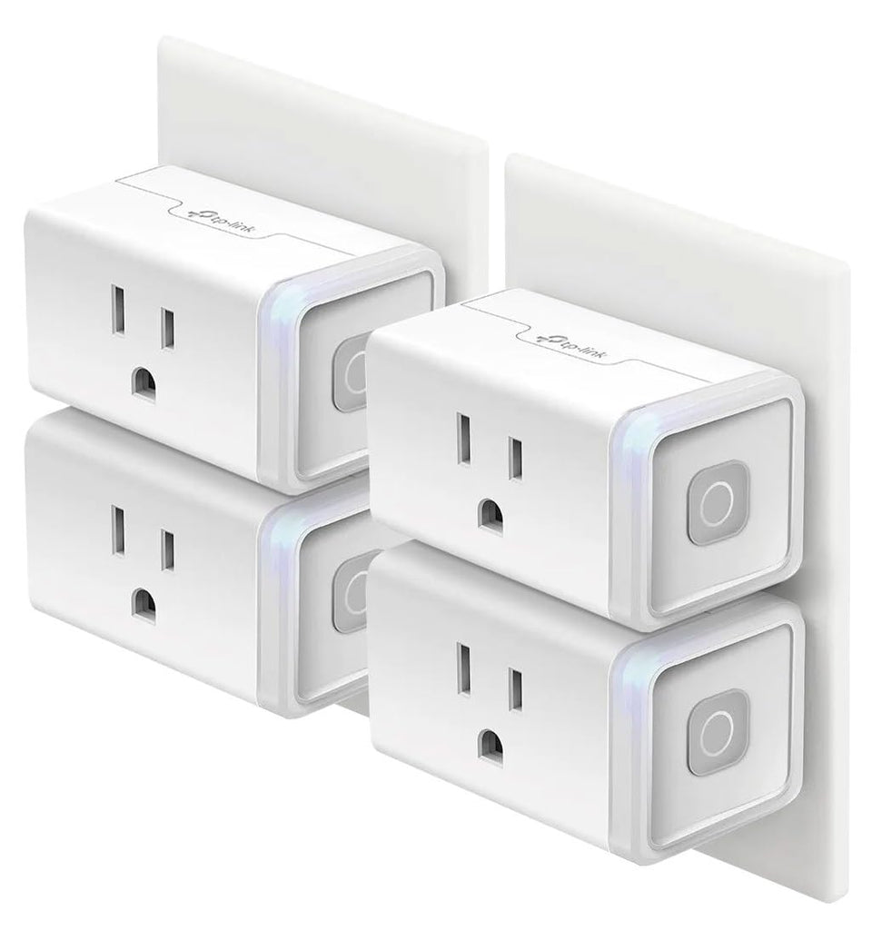 Kasa Smart HS103P4 plug-in setup for effortless voice control of lamps and devices