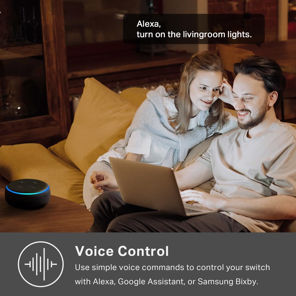 Kasa app-guided setup screen enabling quick, router-based device discovery.