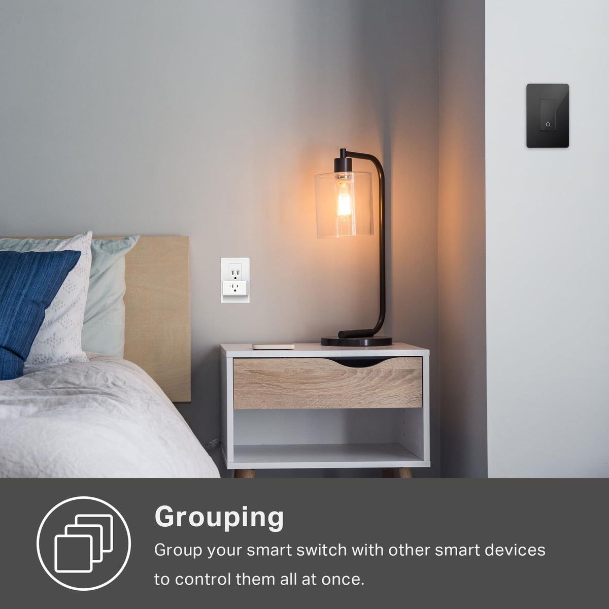 Kasa HS200-BL scheduling and timer features for routines.