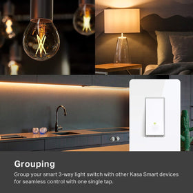 Kasa Smart HS210 app setup screen guiding step-by-step installation